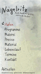 Mobile Screenshot of nagelritz.de